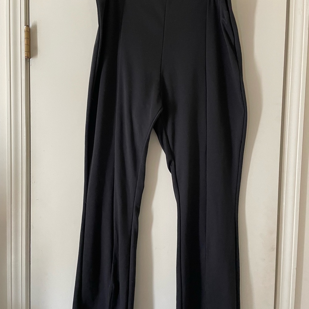 ASOS Curve Black with Flared Legs